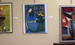Library hosts Cuban political poster display