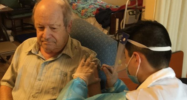 Thomas Upham House administers COVID vaccine