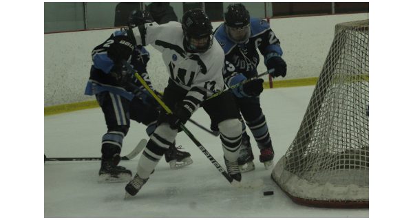Medfield and Westwood skate for AJ