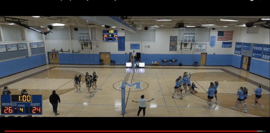 Girls volleyball splits Westwood series