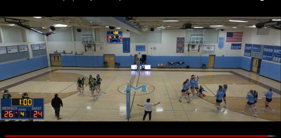 Girls volleyball splits Westwood series