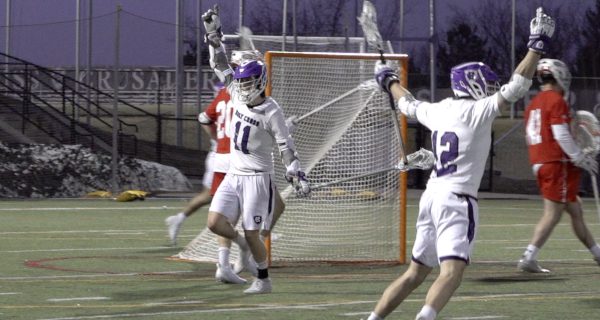 Terriers conquer Crusaders, Hometown stars shine