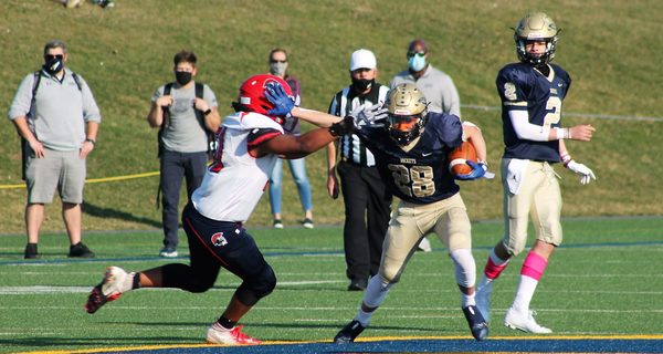 Rockets run over Brookline Warriors, 42-24