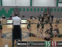 Volleyball on three game win streak