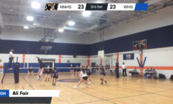 Volleyball ends season with .500 record