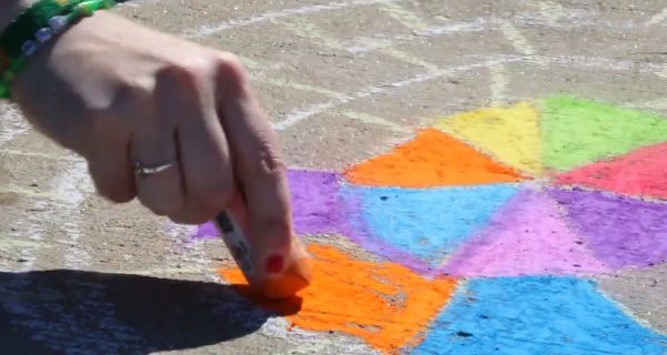 Chalk It Up returns to NHS