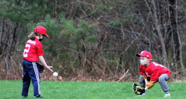 Youngest Little Leaguers work on skills