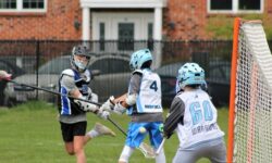 Young DS, Medfield laxers face off