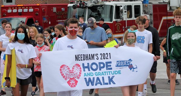 Needham hosts Hope and Gratitude Walk