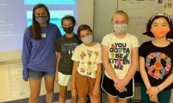 Whittle teaches middle-schoolers about bycatch