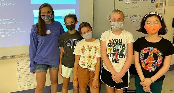 Whittle teaches middle-schoolers about bycatch