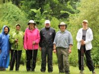 Community Trails braves rain at Sen-Ki