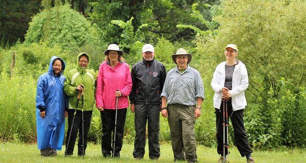 Community Trails braves rain at Sen-Ki
