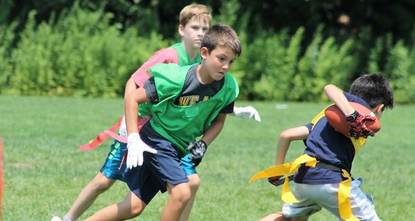Westwood hosts flag football camp