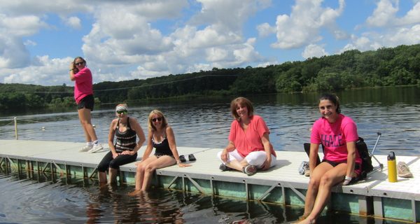 Seniors enjoy a camp day