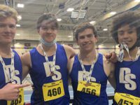 Bennett, DS track break school record