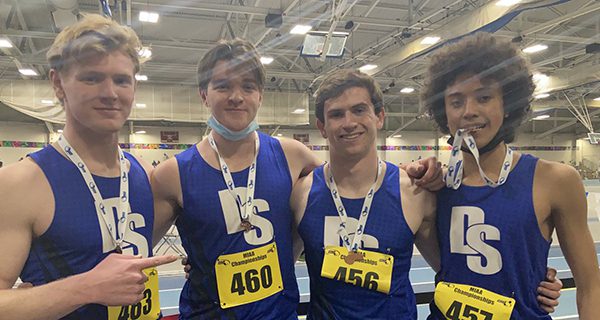 Bennett, DS track break school record