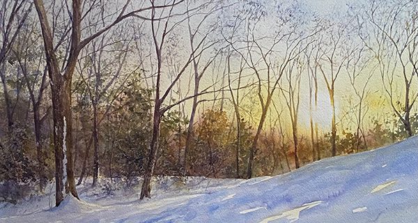 Needham painter Walton wins Silver Medal