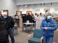 Ribbon cut on Islington Branch library