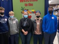 MHS freshmen volunteer at Food Cupboard