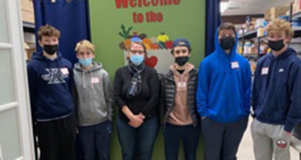 MHS freshmen volunteer at Food Cupboard