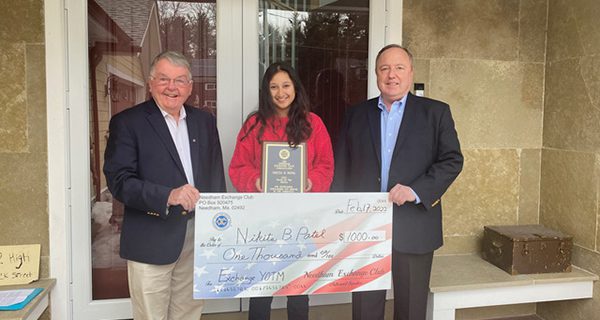 Nikita Patel, Youth of the Month