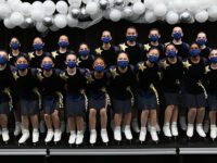 Chi competing in Synchronized Skating Championships