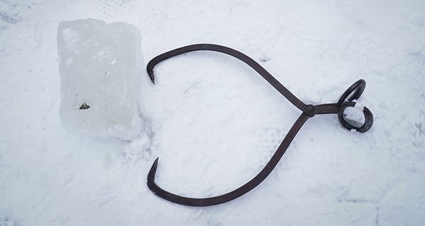 Ice harvesting program on tap
