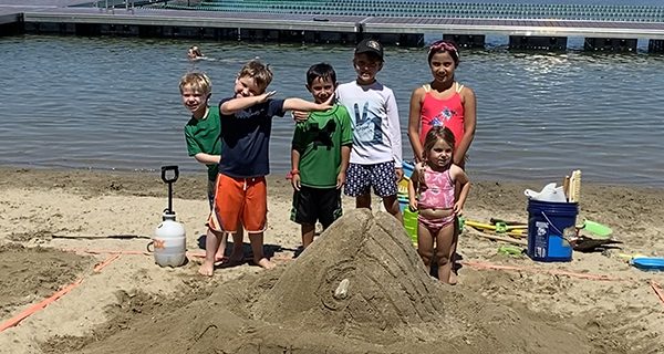 Sand sculptors battle for Golden Shovel