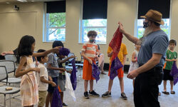 Kids make magic at library