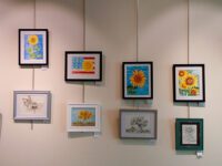 ‘Sunflowers for Ukraine’ shine in library