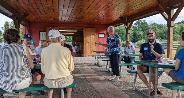 Adams Farm hosts community garden potluck
