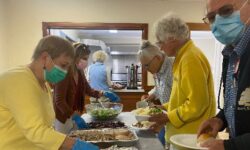 Senior Cafe attendees enjoy songbird presentation