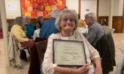 Sherborn’s Braun presented Post Cane Award