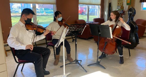 All Strings Considered rings in holidays