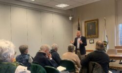 <strong>Sherborn seniors meet Town Administrator Marsette</strong>