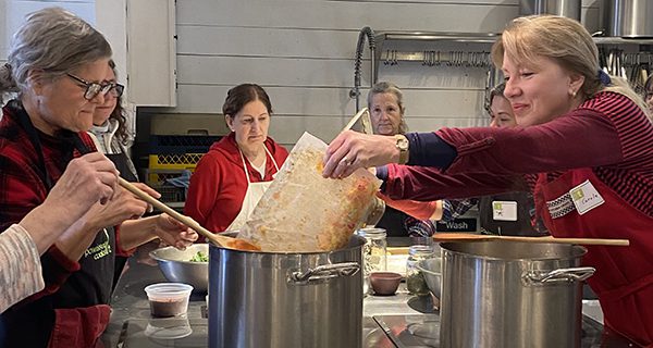 COA makes splendid soup at Powisset