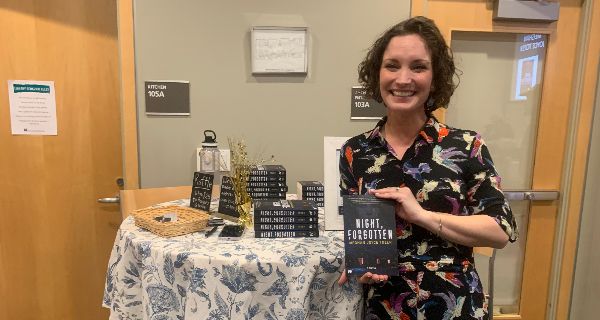 <strong>Author visits hometown on book tour</strong>