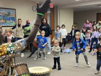 Sarr shares Senegalese dance