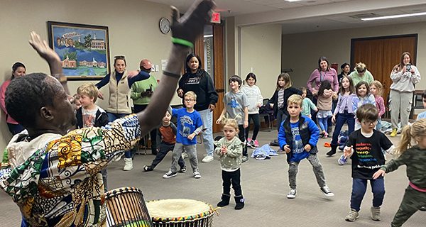 Sarr shares Senegalese dance