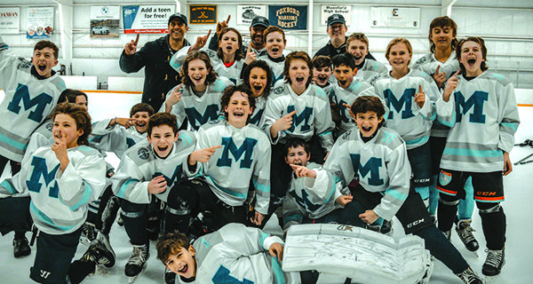 6th grade Junior High Hockey Champions