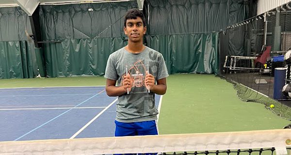 <strong>Eighth grader reaches Tennis Tournament finals</strong>