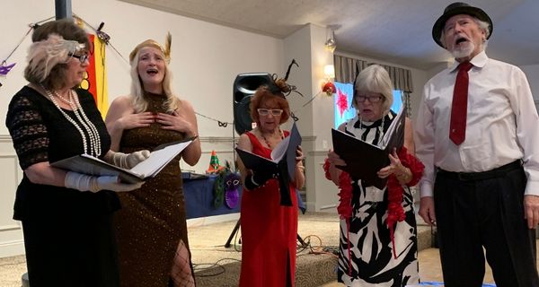 Cabaret night dazzles German-American club