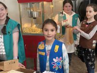 <strong>Girl Scouts serve COA movie concessions </strong>