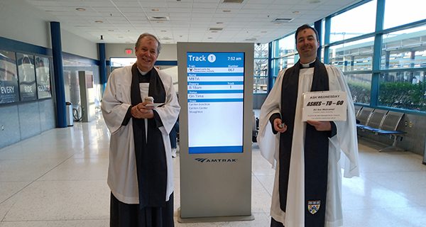 <strong>Ashes to Go serves Westwood commuters </strong>