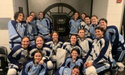 Girls’ Hockey celebrated in Bruins Alumni Clinic
