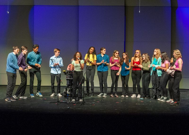 A Cappella groups take the stage