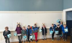 Peter Cottontail arrives early to Pfaff