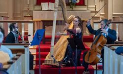 Harpist Ina Zdorovetchi performs in NCS program