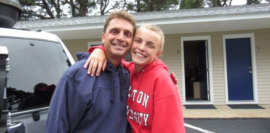 Panciocco runs marathon in honor of late father